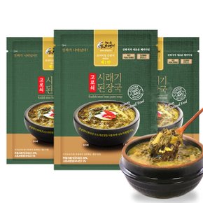[지리산피아골식품] 피아골미선씨 프리미엄 간편식 고로쇠 시래기된장국 600g x 3팩