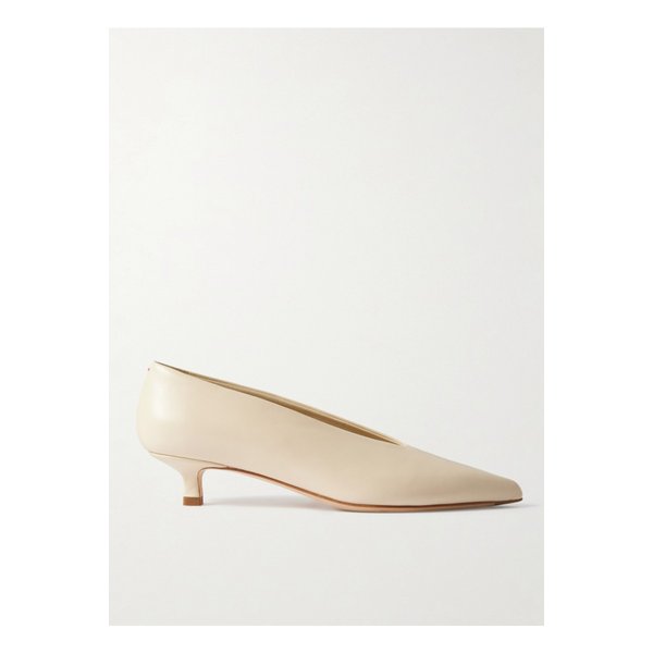 에이디 클라라 가죽 펌프스 크림 46376663162886115