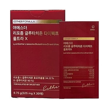  [여에스더] 여에스더 리포좀 글루타치온 다이렉트 울트라 X 30매 1박스