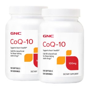 [해외직구] 지앤씨 코큐텐 Coq10 100mg 120알 x2