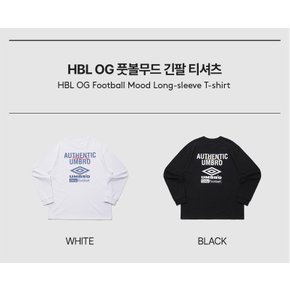 남녀공용 HBL OG 풋볼무드 긴팔 티셔츠 UP421CRLO5BLK