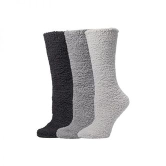 이스퀘어 4520005 Barefoot Dreams CozyChic 3-Pair Sock Set