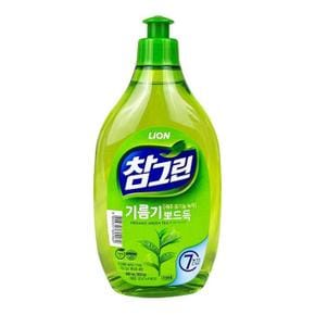 참그린 녹차 뽀드득 500g(480ml) 주방세제 - O 강력 (S12067596)