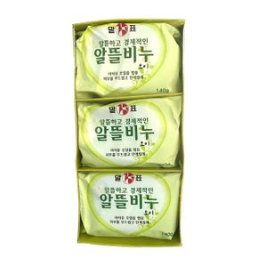 오이 140g X 3개입 말표 알뜰비누 (WB43599)