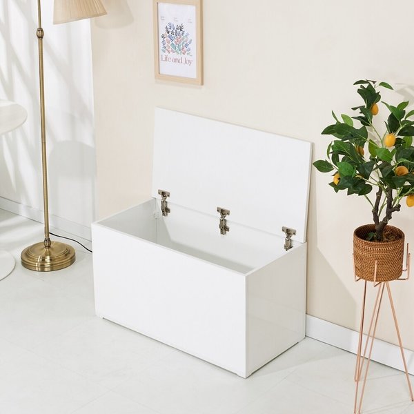 [동서가구] 루엔 800 벤치 수납 의자 DF924864