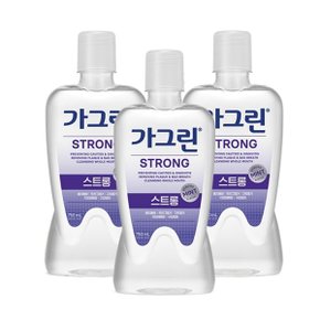 동아제약 가그린 스트롱 750ml x 3개 /구강청결제 가글_