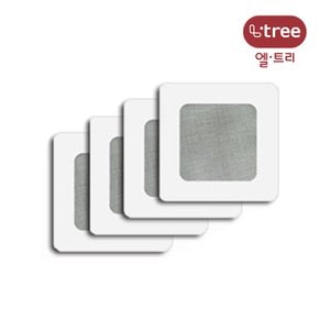 엘트리 방충망 보수테이프 사각 소 4입