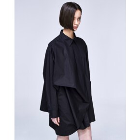 [파주점] [송지오우먼]송지오 컬렉션 바이어스 드레이프 원피스 블랙 WH2OP702BK