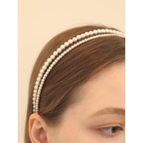 LV063 Mini pearl bead headband