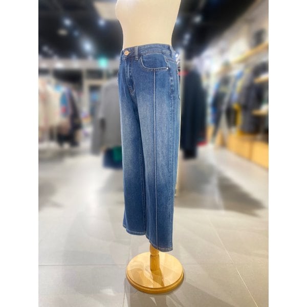 [여주점] 절개 일자통 데님팬츠 (BADP54361)