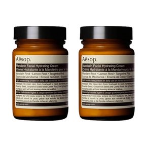 AESOP 이솝 만다린 페이셜 하이드레이팅 크림 120ml 2개