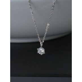14k formal lab diamond necklace