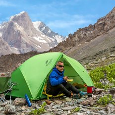 Naturehike 아웃도어 캠프용 2인용 초경량 이중층 자립형 돔형 등산 텐트 아웃도어 캠프 텐트