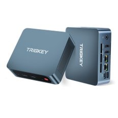 트릭키 PC 2.5G LAN N100 3.4GHz 트리키 그린 G5 PC 11 프로 OS, 16GB DDR5 500GB M.2 NVME