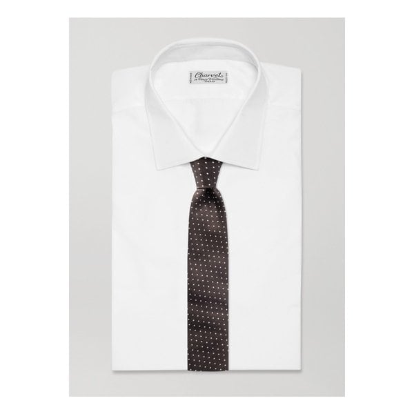 8cm 폴카 도트 실크 넥타이 46376663162880992