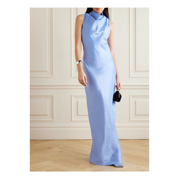 스타우드 로쉘 실크 새틴 가운 1647597333492321