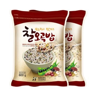 현대농산 국산 찰오곡밥 1.2kg (600gx2봉)