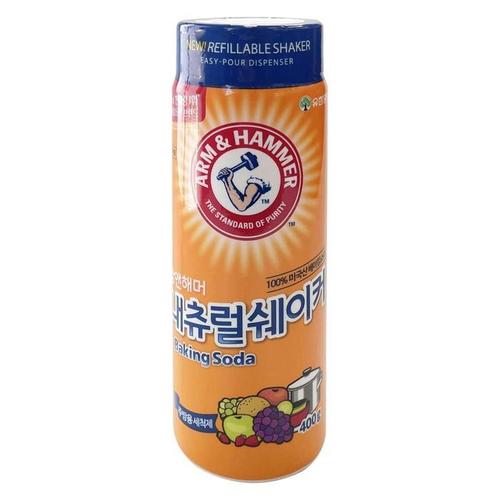 베이킹소다 암앤해머 400g 내츄럴쉐이커 과탄산소다 얼룩제거 베이킹소다 구연산 찌든때제거(1)