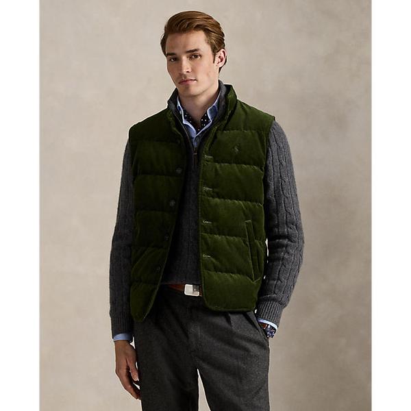 남성 퀼트 코듀로이 베스트(MNPOOTW1N220236300)