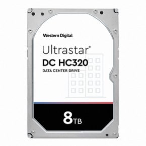 WD Ultrastar DC HC320 (HUS728T8TAL5204) 3.5 SAS HDD (8TB/AS5년)