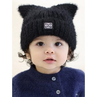 더로하 [ACC]캣 비니 블랙