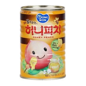 허니피치400g/동원총알배송