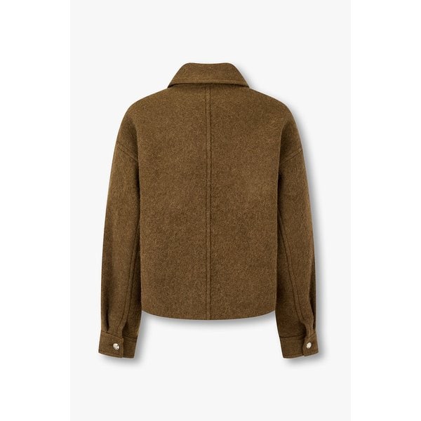 알파카 블렌드 숏 셔츠 자켓 7126110502160