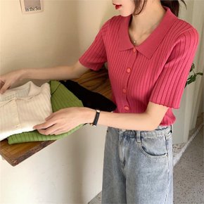 비비드 카라 골지 니트_P080529001