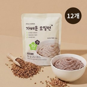 가벼운 모밀면 30kcal 180g+모밀소스 포함 12개입