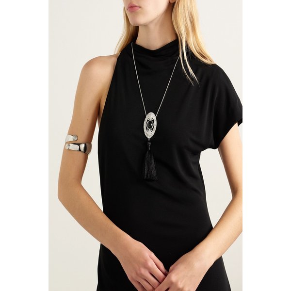 주주베라 비엔나 스털링 실버 오닉스 다이아몬드 목걸이 46376663163020351