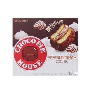  오리온 초코파이하우스 초코앤크림 408g