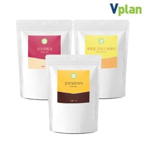 건 말린 대추야자 1kg+반건조 무화과 1kg+건망고 1kg