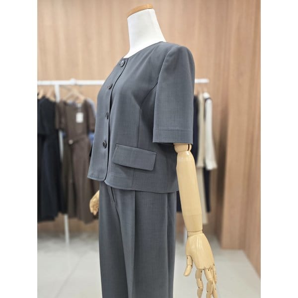 [여주점] [라인]리세라프 반소매 자켓NVJKPF8000