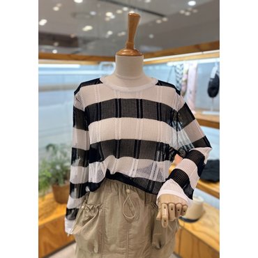 레코브 스트라이프 니트(LC31E9KN529X)