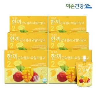 더존건강 한끼 곤약젤리 망고 150ml 10팩 6박스