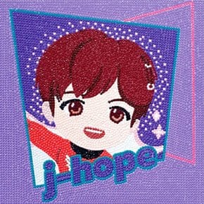 DIY 보석십자수 타이니탄 MAGIC DOOR 제이홉 25x25