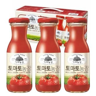  웅진 가야 토마토농장 180ml x 24병