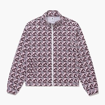 르꼬끄골프 [여주점] 여성 패턴 풀집업 하이넥 우븐 점퍼 GQ122LBL22  BKRD