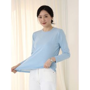 스판짱 기본 티셔츠  여성 무지 데일리 UTS101_P416457334