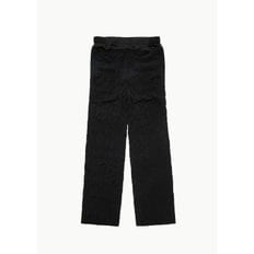 에드워드커밍 24SS PATCH WORK ELASTICATED TROUSERS IN BLACK / BLACK