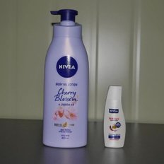 [RGN0R163]NIVEA 봄날의 벚꽃향 바디로션 400ml 용