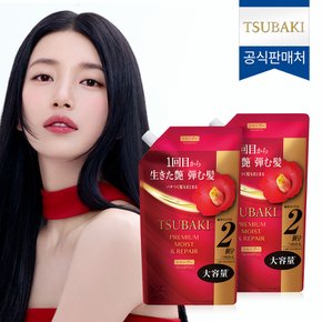 프리미엄 모이스트 앤 리페어 샴푸 리필 600ml 2개
