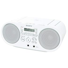 삼성 AUX CD 라디오 ZS-S40: FMAM 와이드 FM 호환 화이트 ZS-S40 W