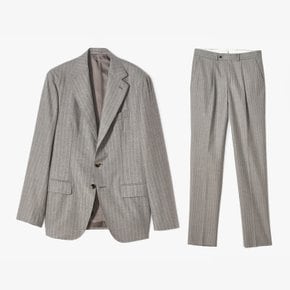 [CRSO}카루소 슈트/AIDA SUIT (WOOL STRIPE) GRAY/CSD2M10001A13