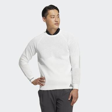 [아디다스 골프]  2022년  남성  기능성   스테이트먼트 프라임 니트 스웨터  HB3598(화이트)