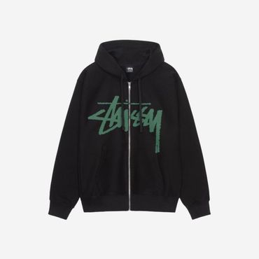 스투시 {국내배송} 스투시 비너스 후드 집업 블랙 Stussy Venus Zip Hoodie Black 1974946