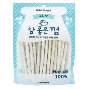 참좋은 우유맛 껌 45p 강아지 스틱껌 밀크껌 간식