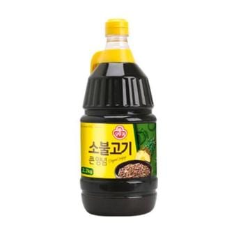  오뚜기 소불고기 큰양념 2.2kg 1개