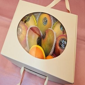 [9/21일 오전10시 주문마감][신세계 오늘의과일]제철과일 혼합6종 선물세트 2kg GIFT6호_신세계로고안전외피박스