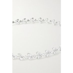 Roselyn silver-tone crystal headband 메탈릭 33258524072230688